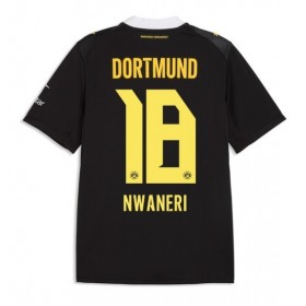 Borussia Dortmund Ethan Nwaneri #18 Borte skjorte 2026-27 Kortermet